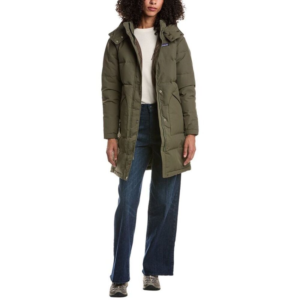 Patagonia® Womens Patagonia Downdrift Parka, Green